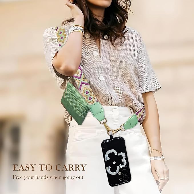 Clip & Go ! Zippered Phone & Wallet Pouch