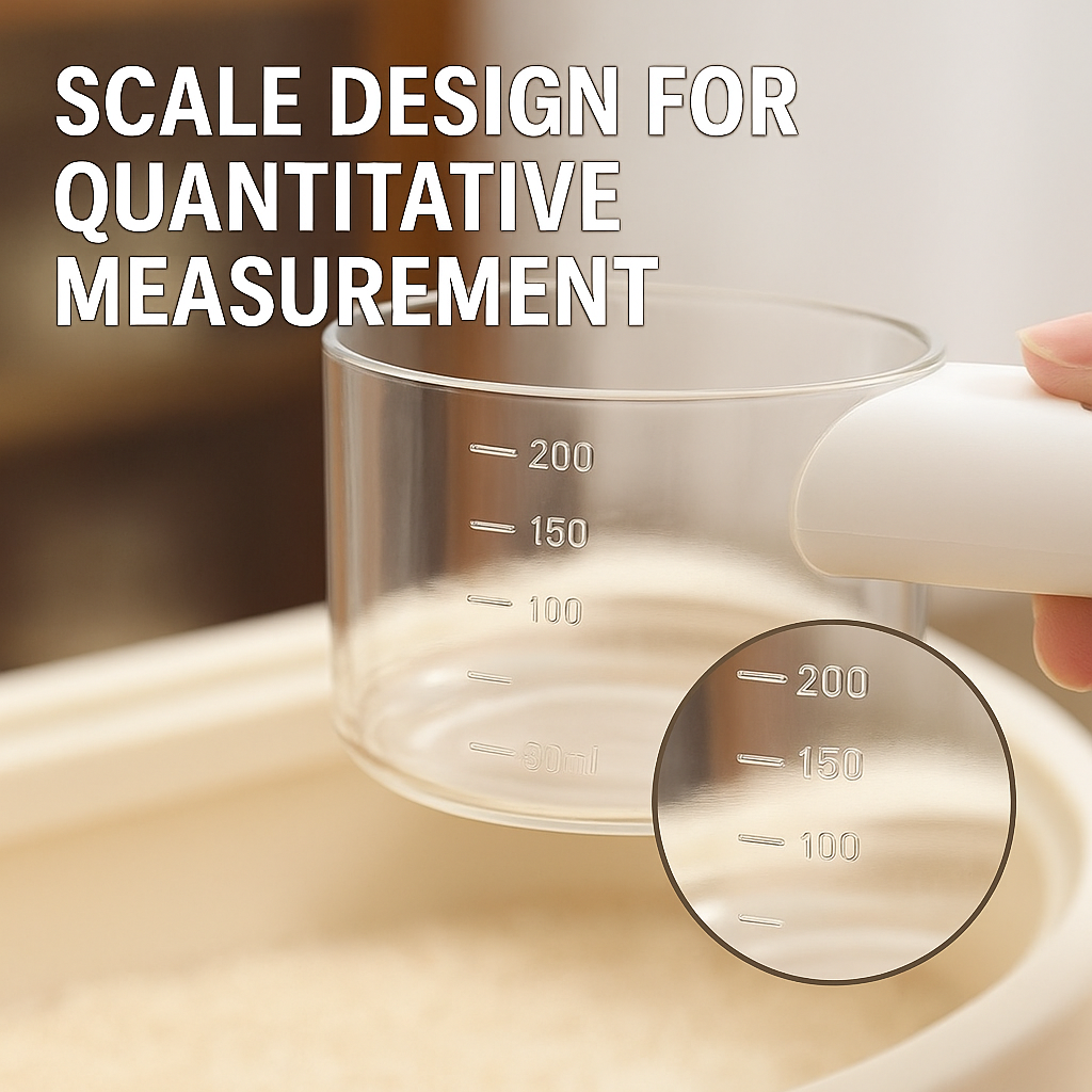 Multifunctional Measuring scoop.