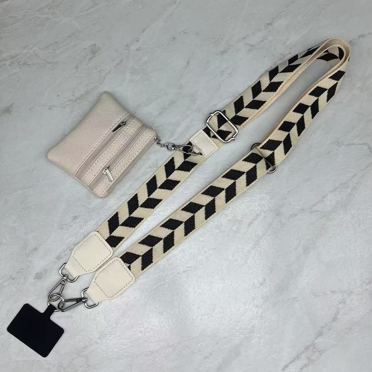 Clip & Go ! Zippered Phone & Wallet Pouch