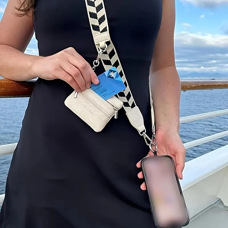 Clip & Go ! Zippered Phone & Wallet Pouch
