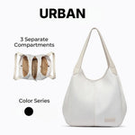 Multi-Compartment Everyday Tote