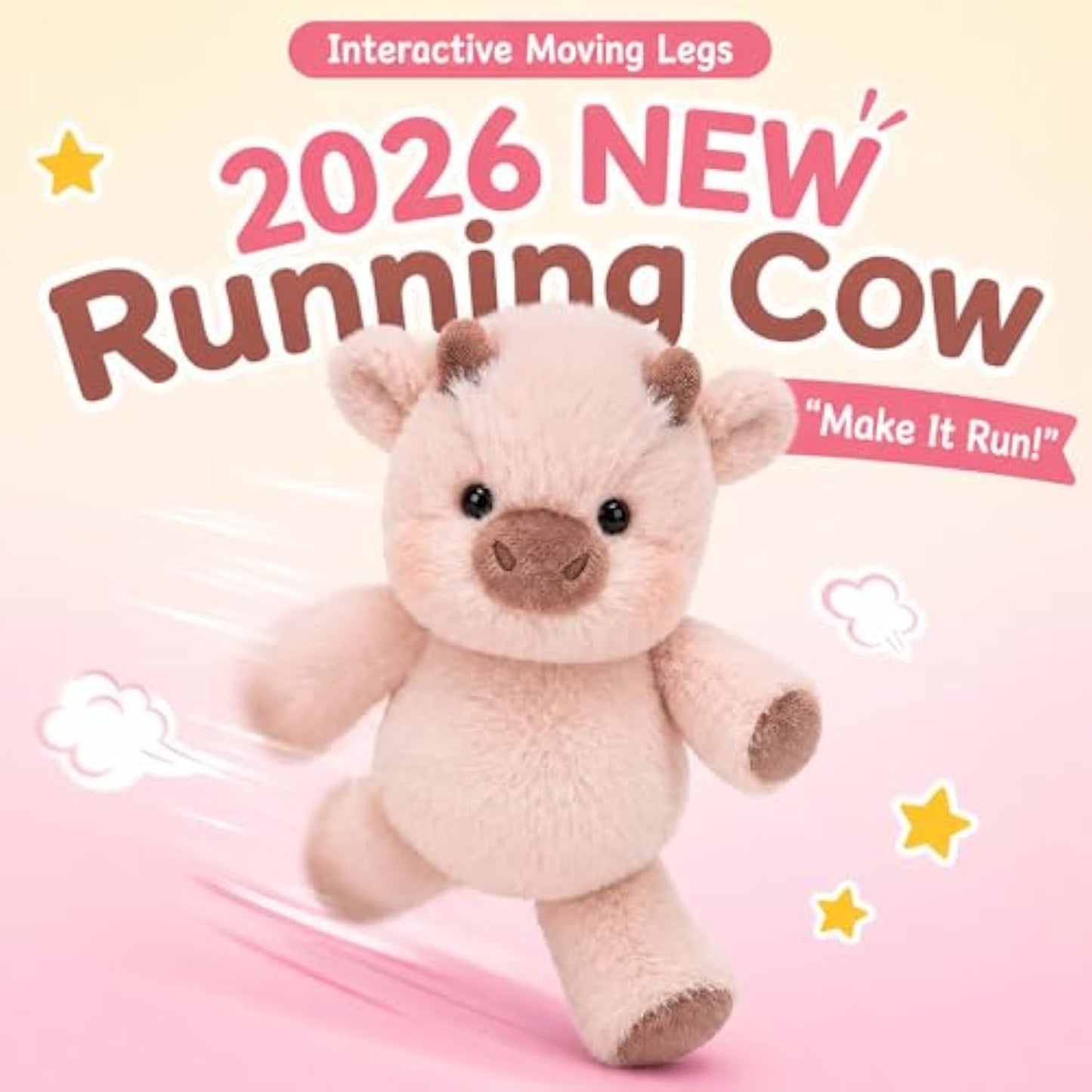 Running Highland Cow Plush™