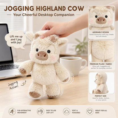 Running Highland Cow Plush™