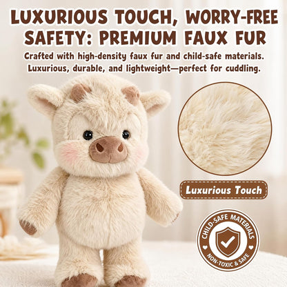 Running Highland Cow Plush™