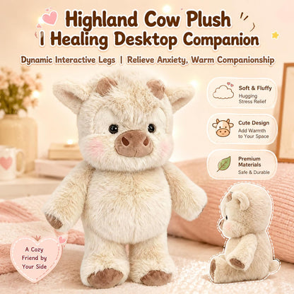 Running Highland Cow Plush™