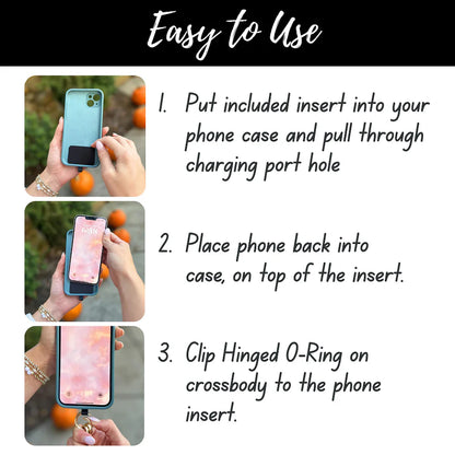 Clip & Go ! Zippered Phone & Wallet Pouch