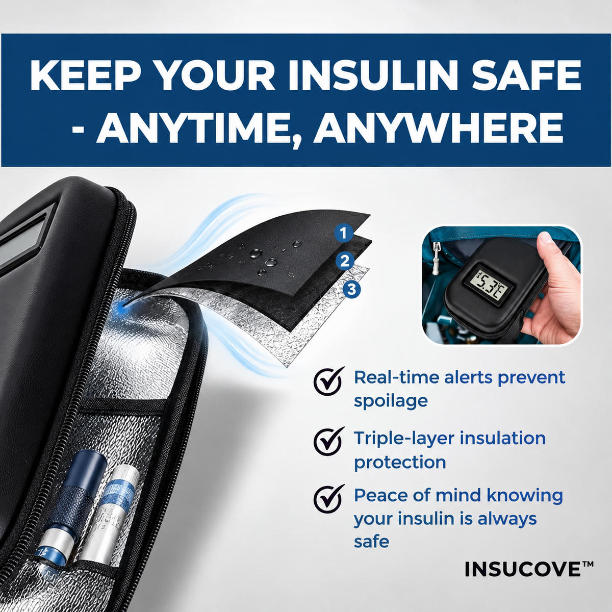 INSU COVE™ Travel Case