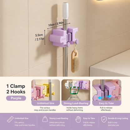 WallGrip™ Smart Mop Holder