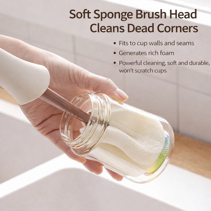 2-in-1 Cup & Bottle Cleaning Brush.
