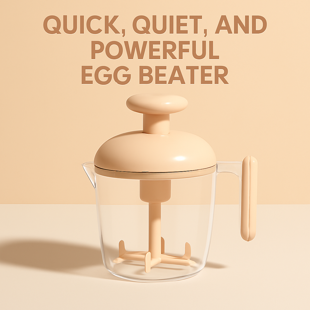 Multi-purpose manual beater- Quick,Quiet & Powerfull.