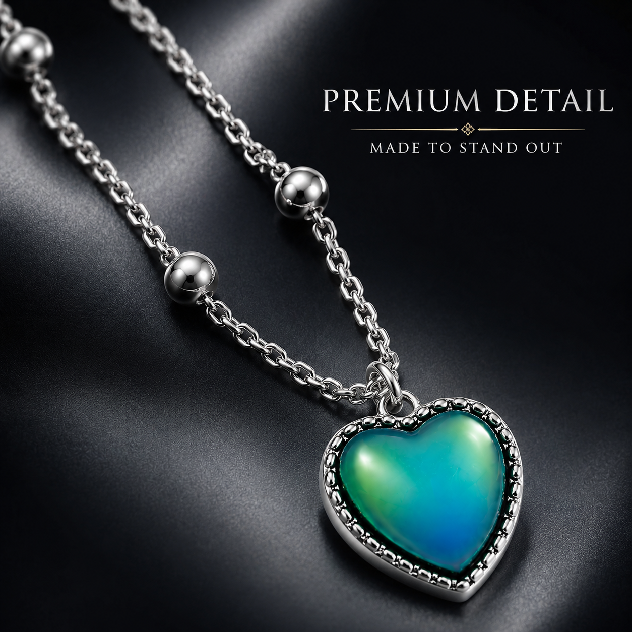 Mood Glow™ Heart Necklace